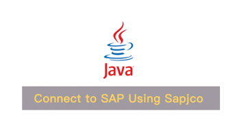 [Java] Connect to SAP Using Sapjco